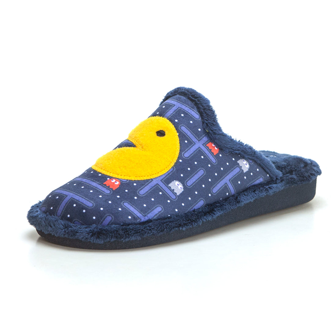 Garzón P359.246 Zapatilla de estar por casa hombre destalonada PacMan marino