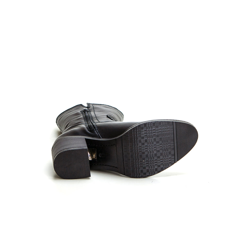 Porronet 4644 Bota campera de media caña negro