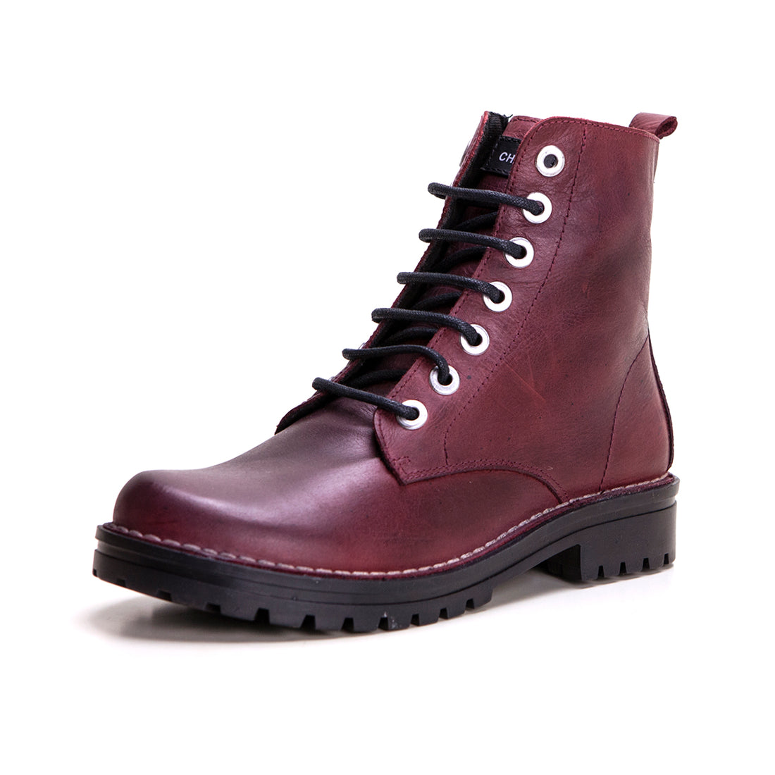 Chacal 6830 Bota militar granate.