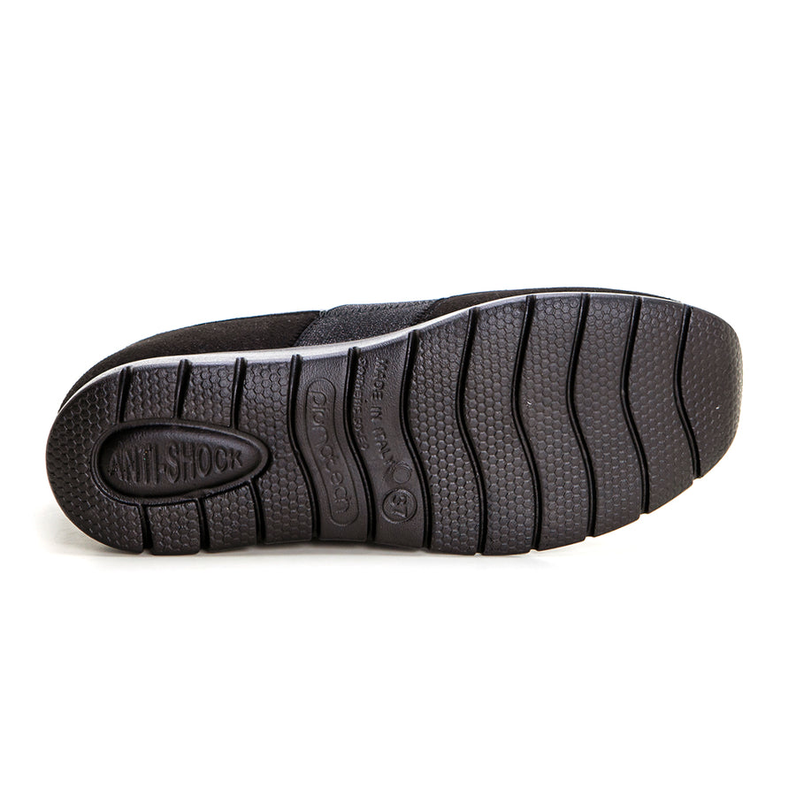 Fly Flot 27X542X Zapato abotinado plano negro