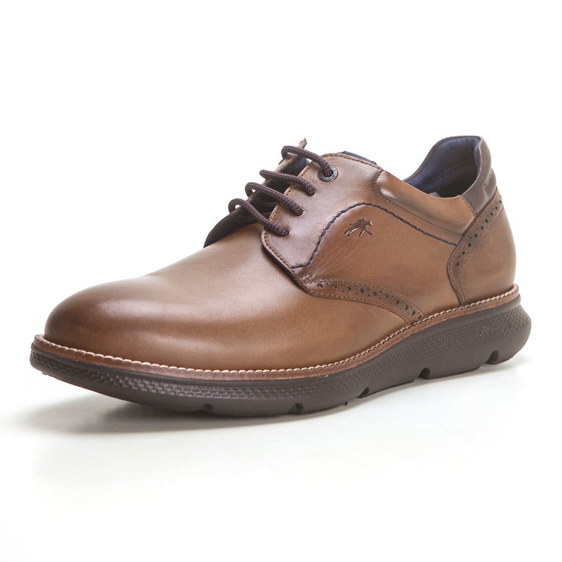 Fluchos F1351 Zapato con cordones cámel