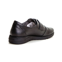 Fluchos F1813  Zapato confort con velcro plano negro