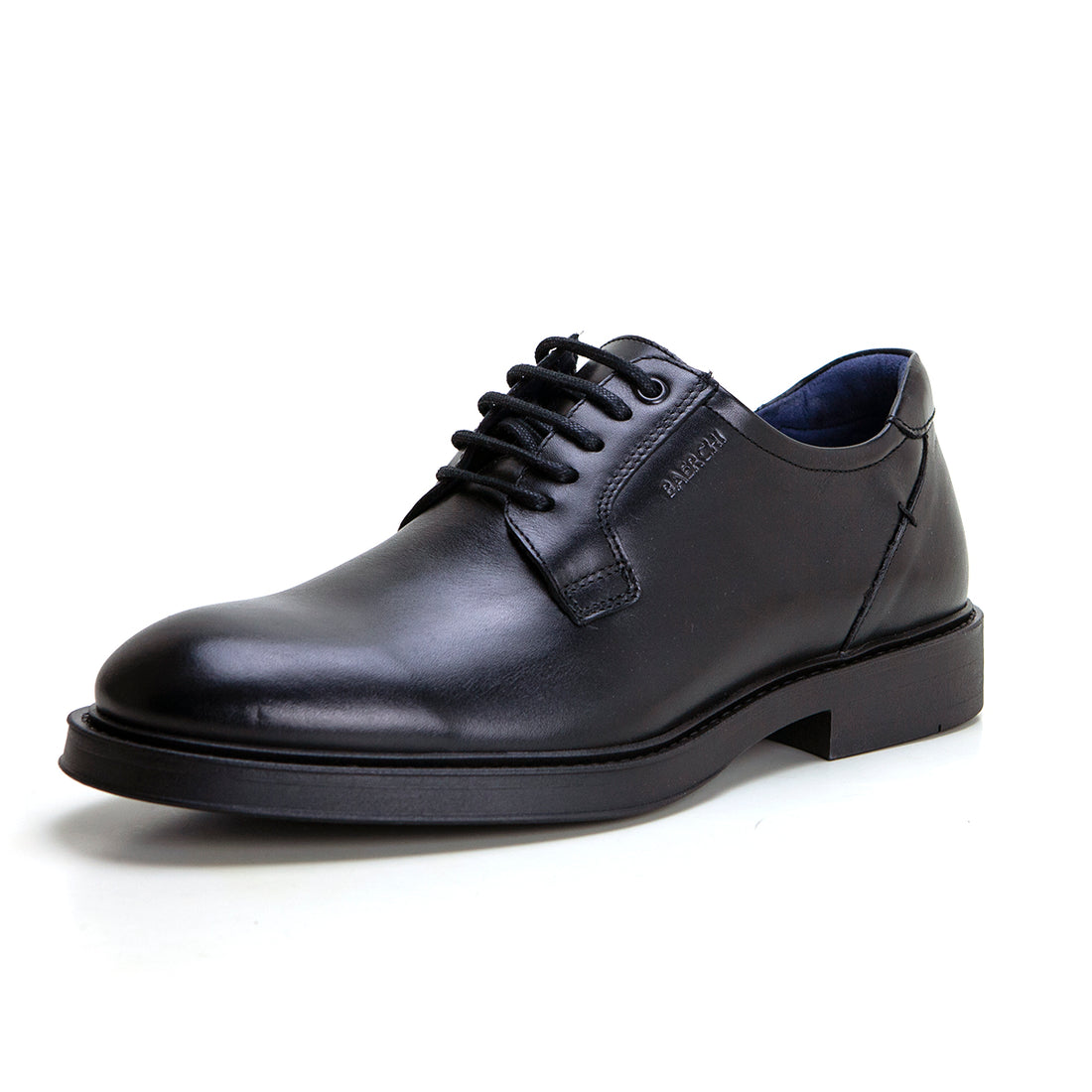 Baerchi 1160 Zapato con cordones liso negro.