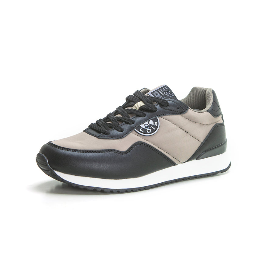 Lois 85922 Deportiva casual taupe negro