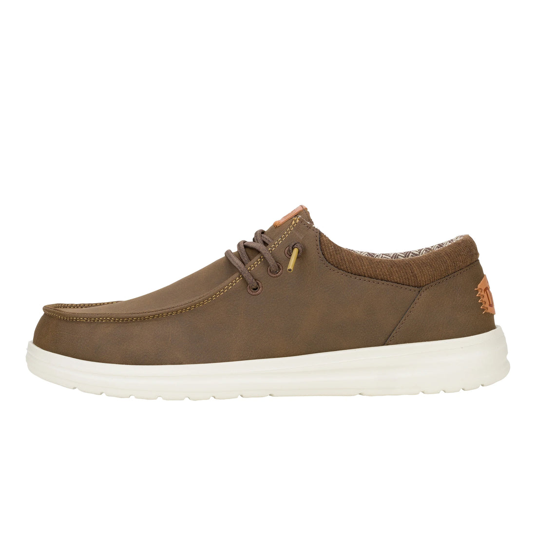 HEYDUDE Paul Classic  Mocasín tipo wallaby  cuello acolchado con cordones marrón