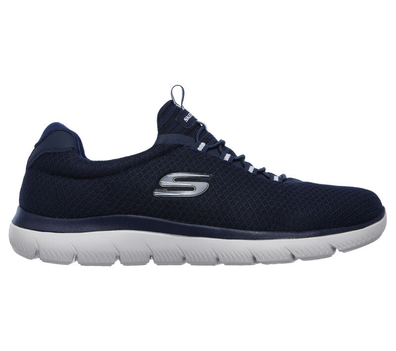 Skechers 52811 Deportivo Memory foam con elásticos marino