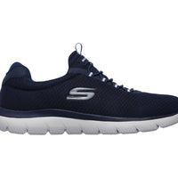 Skechers 52811 Deportivo Memory foam con elásticos marino