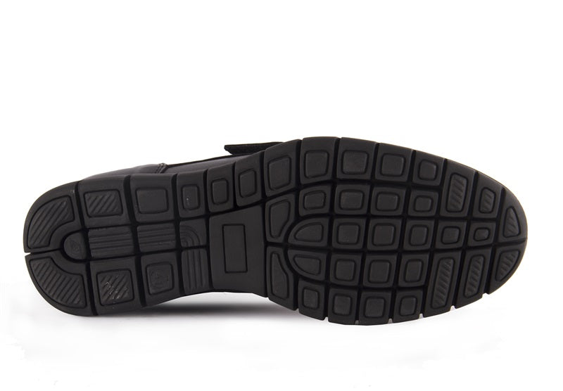 S@kut 3207 Zapato con velcro flexible negro