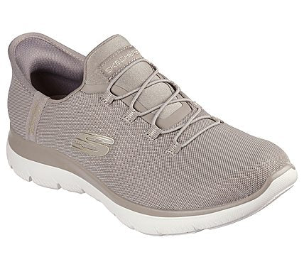 Skechers 150128 Deportivo Slip-Ins con elásticos taupe