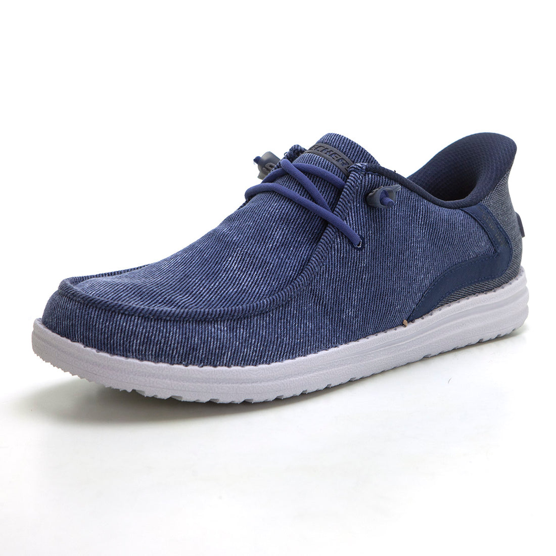 SKECHERS 210959 Zapatilla Wallaby Slip-Ins tejano