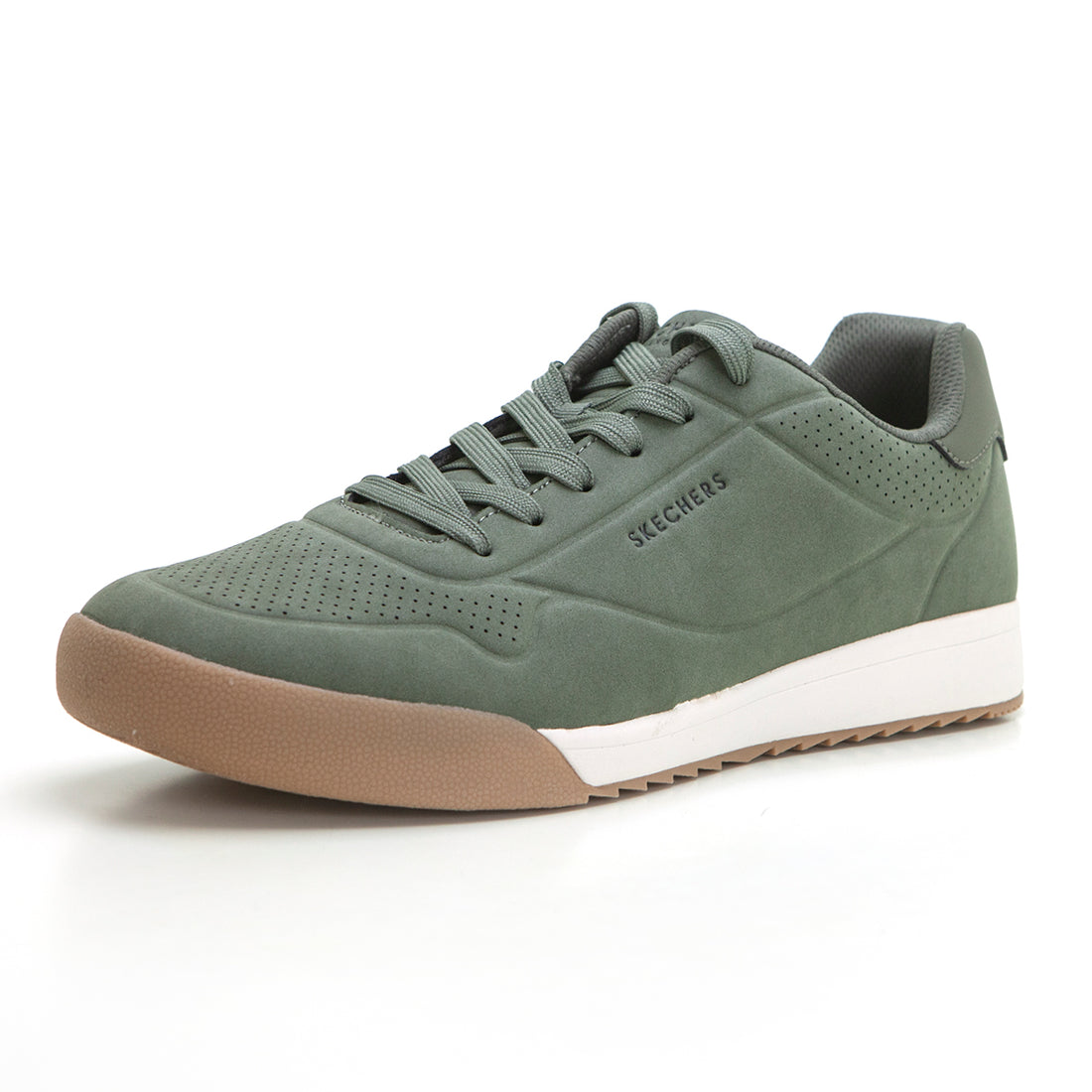 SKECHERS 183283 Zapatilla casual retro oliva