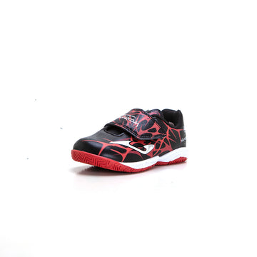Joma Super Copa Zapatilla de fútbol sala con velcro NEGRO