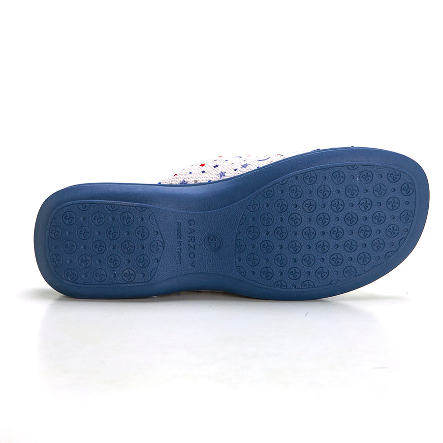 Garzón 2530.172 Zapatilla de estar por casa mujer destalonada jeans