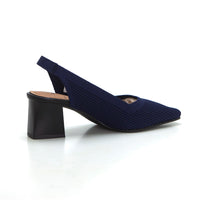 Miss Elastic 76721 Zapato de salón elastico marino.