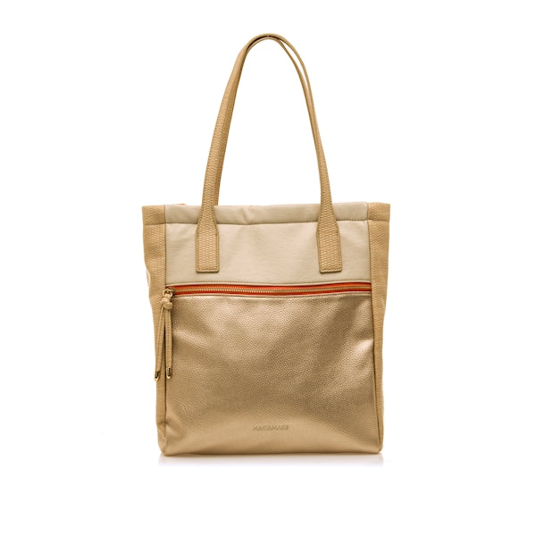 Mustang Casa Bolso Shooper metalizado