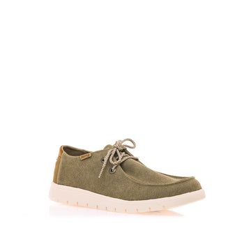 Mustang 84335 Zapatilla de lona hombre wallaby arena.