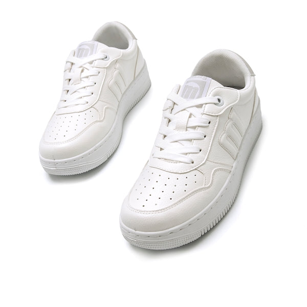 Mustang 60724 Zapatilla mujer blanca .