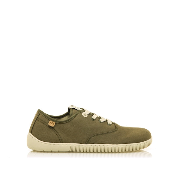 Mustang 60849 Zapatilla Barefoot de lona kaki.
