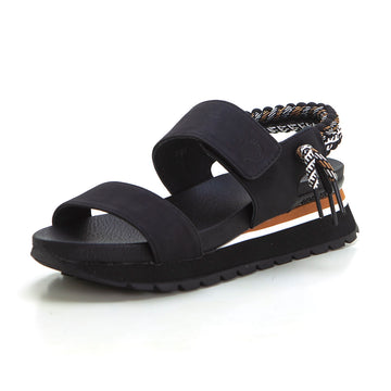 Gioseppo 71082 Sandalias deportivas plataforma negro.