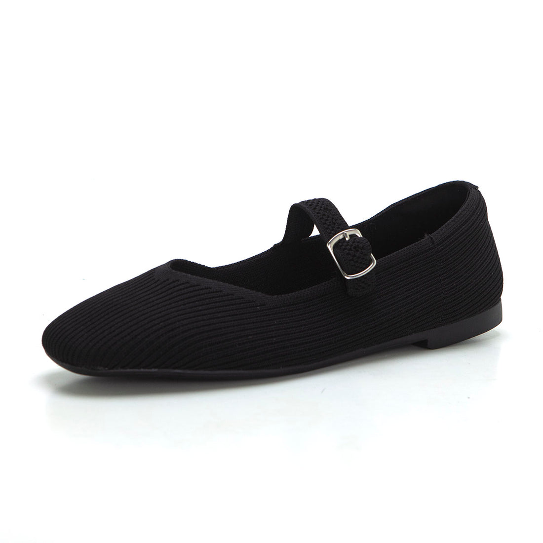 Carmina Jhilton 2467 Mercedes textil flexible negro.