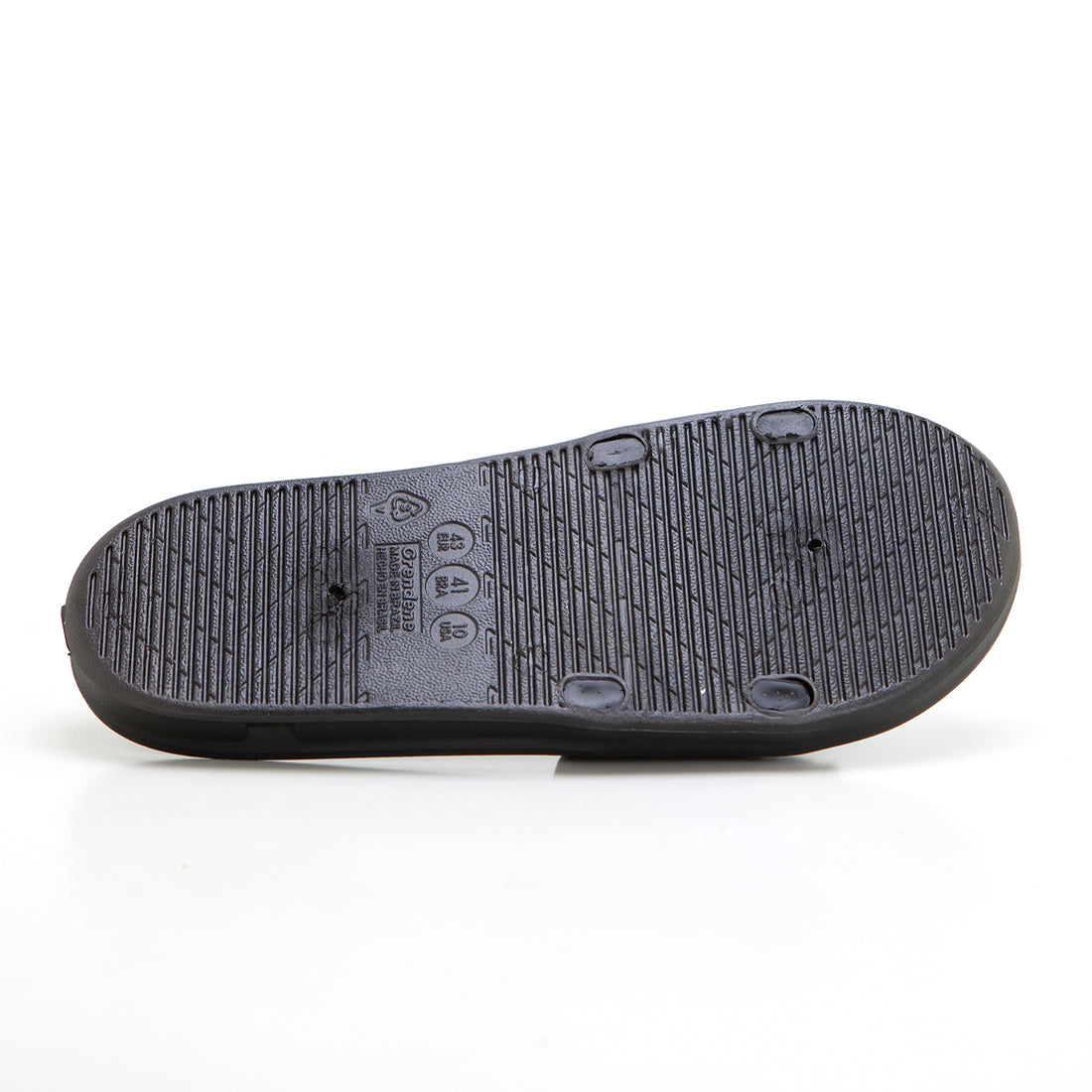 Raider 83731 Chancla de baño de hombre negra.