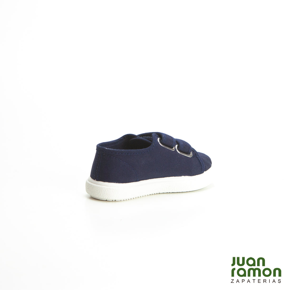 VUL.LADI 445-051 Zapatilla de lona niño con velcro marino