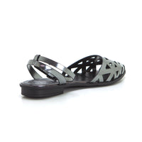 PORRONET 7090 BAILARINAS PLANAS TIRAS PLOMO