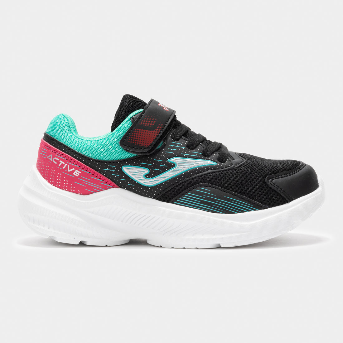 Joma Active Jr Zapatilla running de niño negro