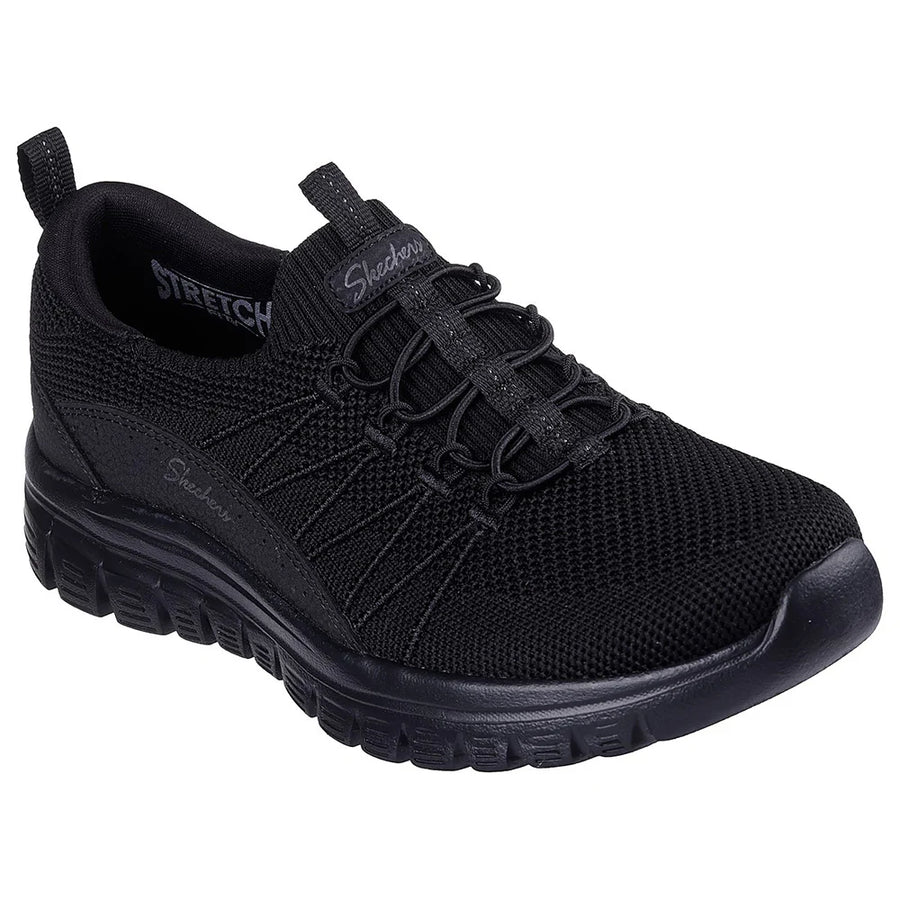 SKECHERS 100702 Deportiva Strech negro