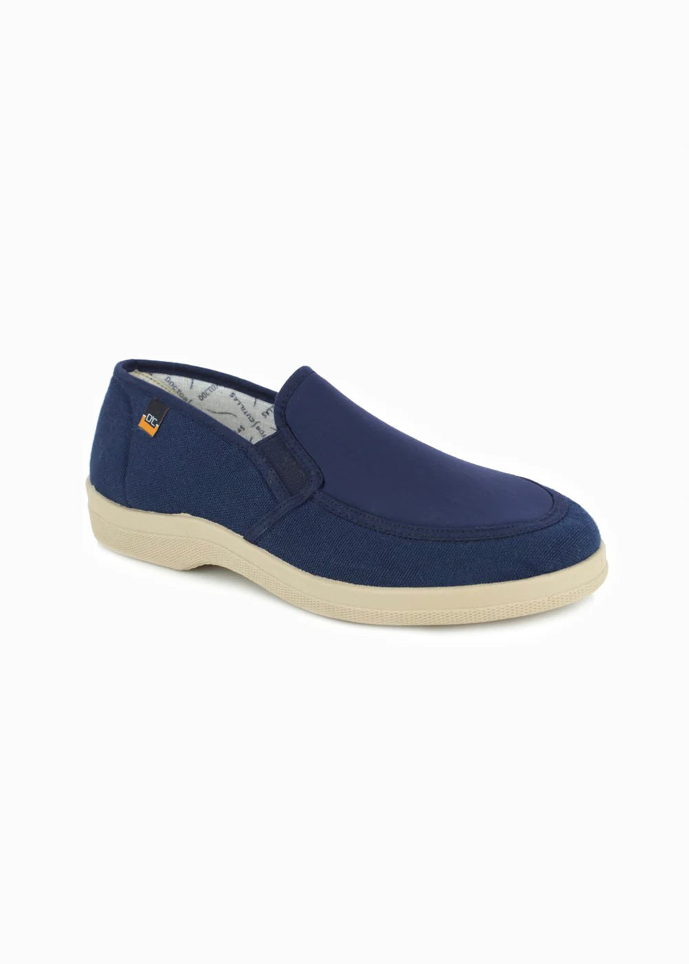 Doctor Cutillas 21302 Zapatilla sin cordones pies delicados marino