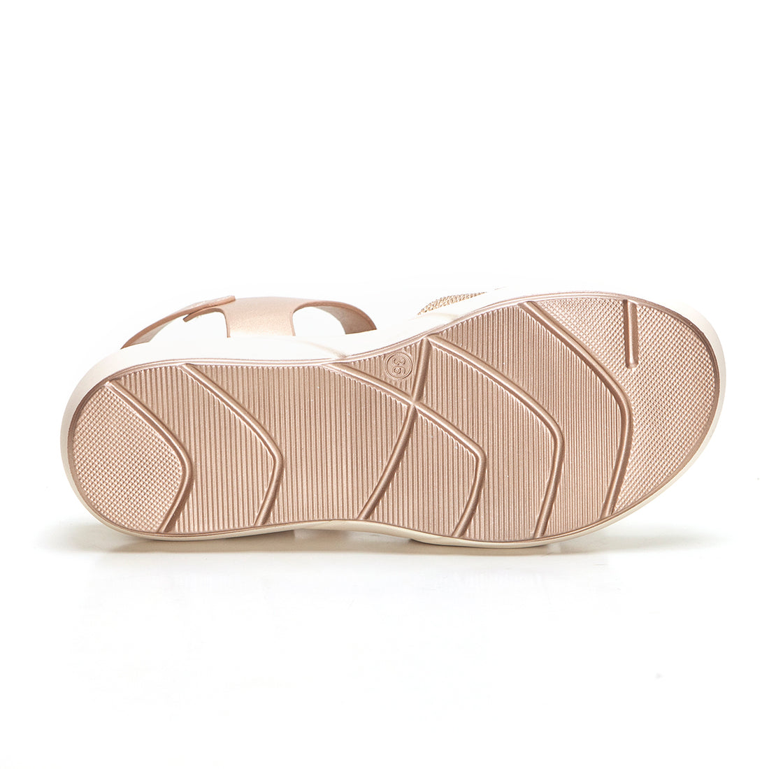Doctor Cutillas 31402 Sandalia plataforma circulos bronce