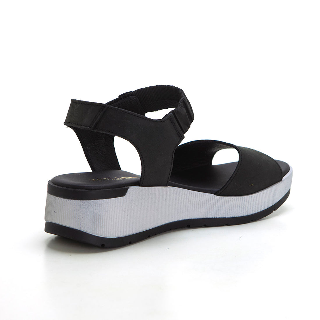Paula Urban 8-216 Sandalia con plataforma negro.