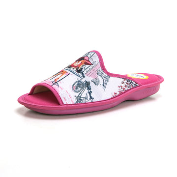 Bio Relax 4036 Zapatilla de estar por casa café beig.