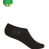 Punto Blanco 1353000 Calcetines de bambú invisibles negro.