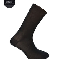 Punto Blanco 1346910 Calcetines de algodón mercerizado lisos NEGRO