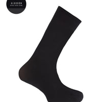Punto Blanco 1347010 Calcetines de algodón lisos - Manager negro