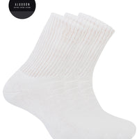 Punto Blanco 1494110 Pack de 3 calcetines de alg sport con puño americano - Basix