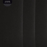 Punto Blanco 1669610 Pack de 3 calcetines de algodón lisos - Basix negro