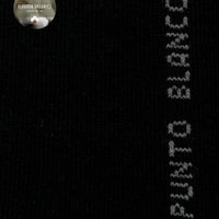 Punto Blanco 7538310 Pack 2 calcetines de algodón orgánico lisos con puño roulé negro
