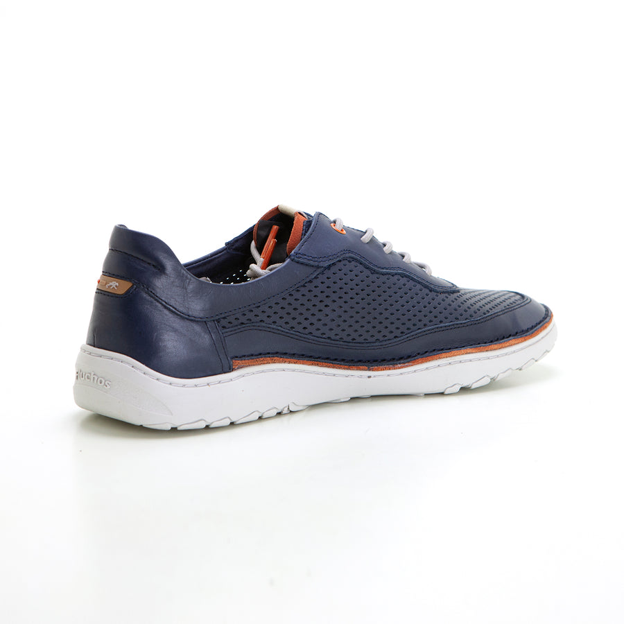 Fluchos F2221 Zapato sport hombre calado oceano.