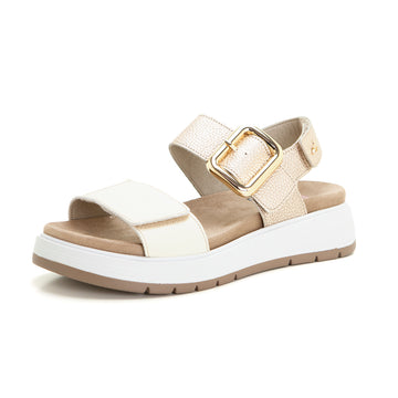 Fluchos F2166 Sandalia confort plana plantilla extraible Raw.