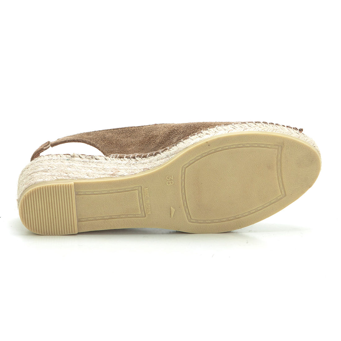 Viguera 2200 Alpargata Peep Toes de cuña baja whiski.