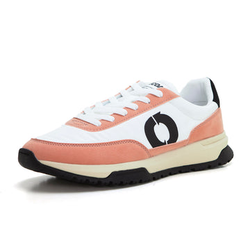 Ecoalf Ventura Zapatilla casual jogging blanco rosa