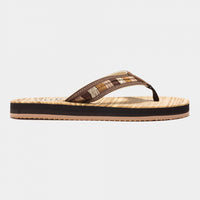 Joma Yaiza Chancla casual baño mujer marrón.