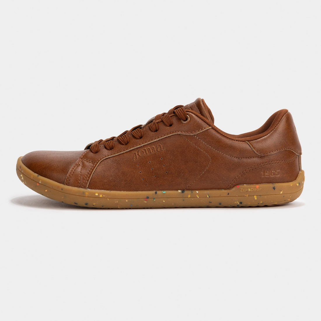 JOMA C.ZERO Zapatilla de piel reciclada Barefoot marrón