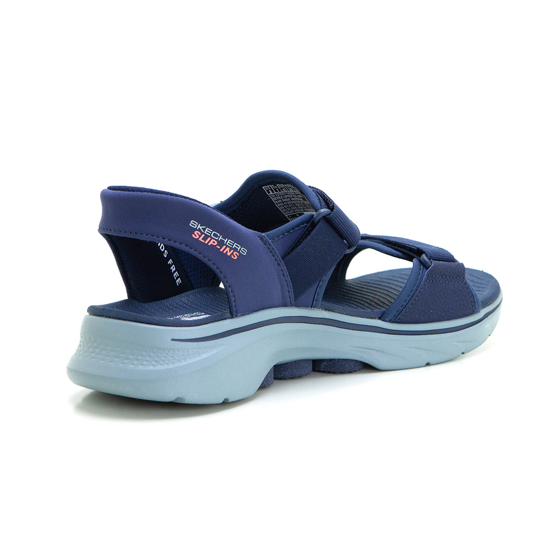 SKECHERS 229297 Sandalia hombre Slip-In velcros marino.