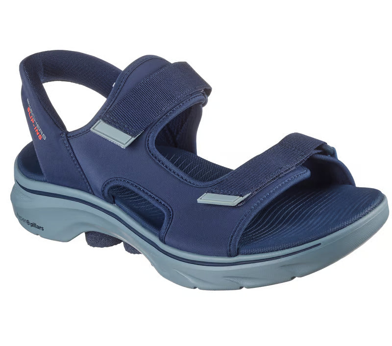 SKECHERS 229297 Sandalia hombre Slip-In velcros marino.