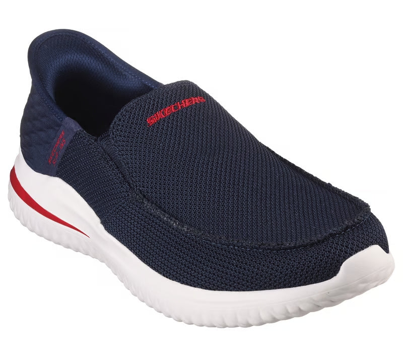 SKECHERS 210604 Deportiva mocasín Slip-Ins marino.