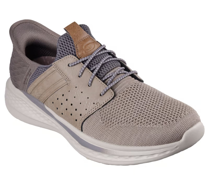 SKECHERS 210811 Deportiva Casual Slip-Ins taupe.