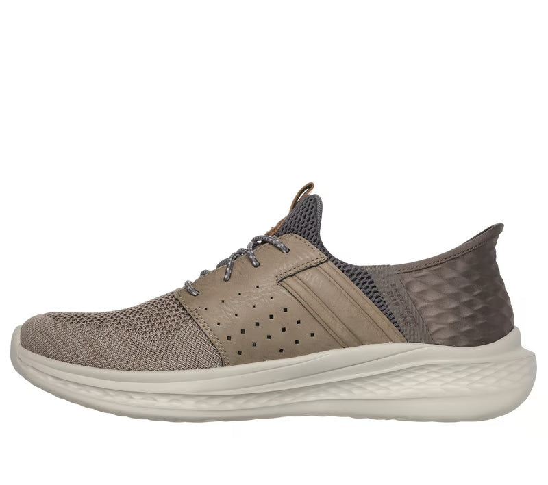 SKECHERS 210811 Deportiva Casual Slip-Ins taupe.